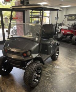 E-Z-Go Golf Carts All Express S4 ELiTE Lithium Metallic Charcoal For Sale