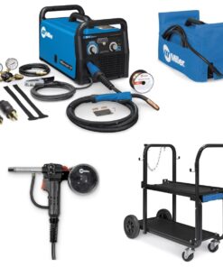 MILLER MILLERMATIC 211 MIG WELDER, AND ACCESSORIES (907614)