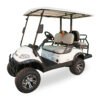 Advanced EV 48V Electric 2+2 Passenger Lifted Golf Cart For Sale White