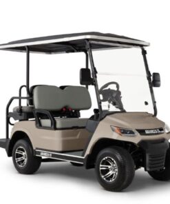 Advanced EV ADVENT 4 EV 48V Electric 2+2 Passenger Golf Cart For Sale Champagne