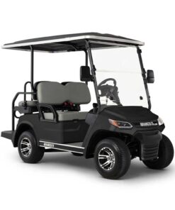 Advanced EV ADVENT 4 48V Electric 2+2  Golf Cart For Sale Black