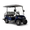 Advanced EV ADVENT 4 48V Electric 2+2 Golf Cart For Sale Metalic Blue