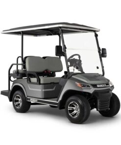 Advanced EV ADVENT 4 48V Electric 2+2 Golf Cart For Sale Metallic Charcoal