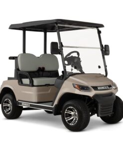 Advanced EV ADVENT 48V Electric 2 Passenger  with Bag Holder Golf Cart For Sale Champagne