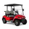 Advanced EV ADVENT 48V Electric 2 Passenger with Bag Holder Golf Cart For Sale Metallic Red
