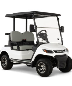 Advanced EV ADVENT 48V Electric 2 Passenger with Bag Holder Golf Cart For Sale White