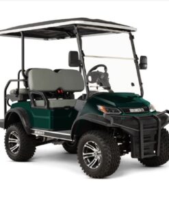 Advanced EV ADVENT 4L EV 48V Electric 2+2 Passenger Lifted Golf Cart For Sale Metallic Green