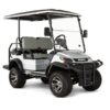 Advanced EV ADVENT 4L EV 48V Electric 2+2 Passenger Lifted Golf Cart For Sale Silver